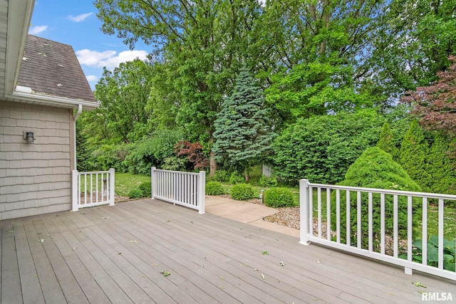 1625 Grace Ridge Rd, New Berlin, IL 62670 - view of wooden deck