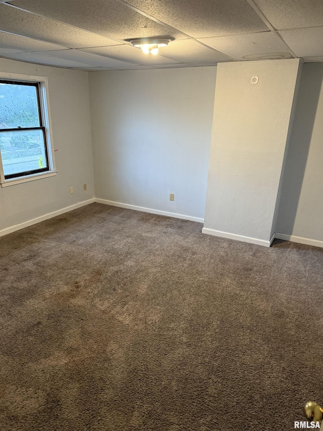 1205 E Converse Ave, Springfield, IL 62702 - unfurnished room with dark carpet and baseboards