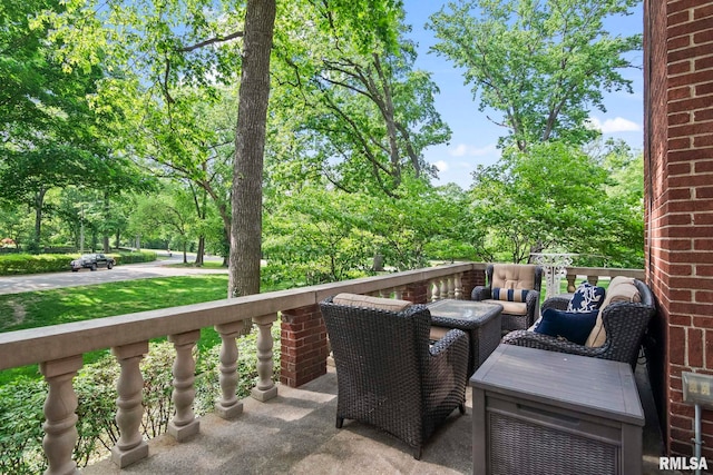view of patio