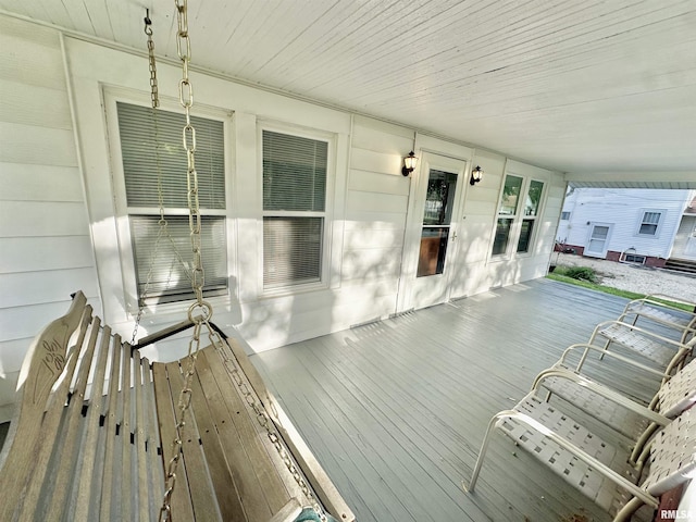 103 N Ohio Ave, Abingdon, IL 61410 - view of wooden deck