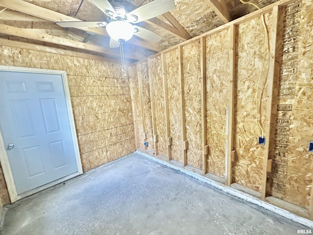 103 N Ohio Ave, Abingdon, IL 61410 - spare room with a ceiling fan