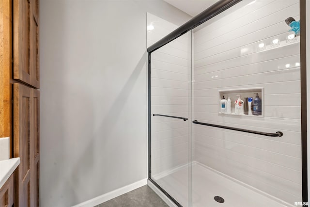 142 Oak Rd, Harrisburg, IL 62946 - full bathroom with a shower stall