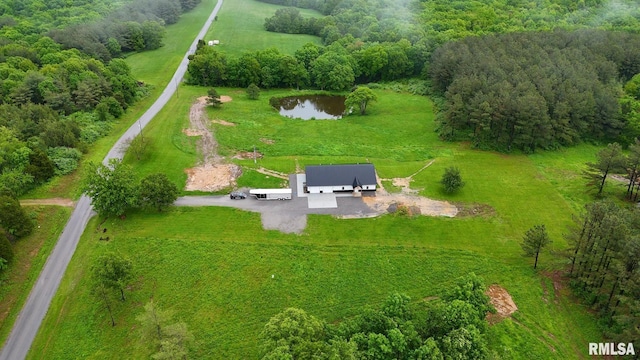 142 Oak Rd, Harrisburg, IL 62946 - aerial view of sparsely populated area