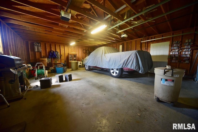 7059 Midway Rd, Metropolis, IL 62960 - garage with a garage door opener