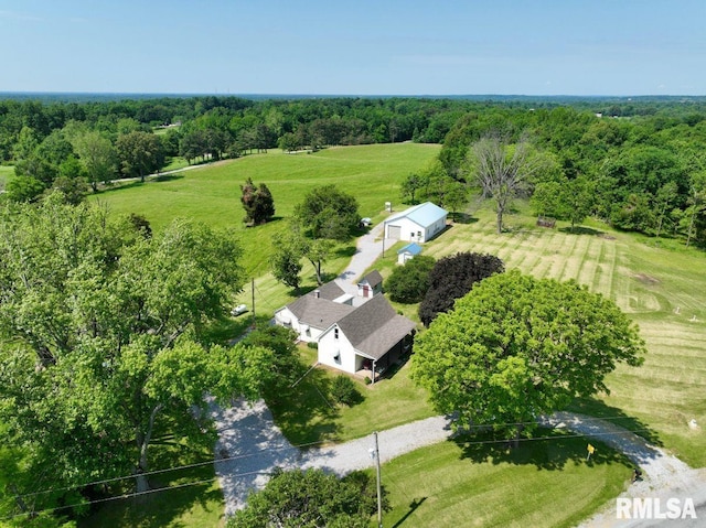 7059 Midway Rd, Metropolis, IL 62960 - aerial view of sparsely populated area