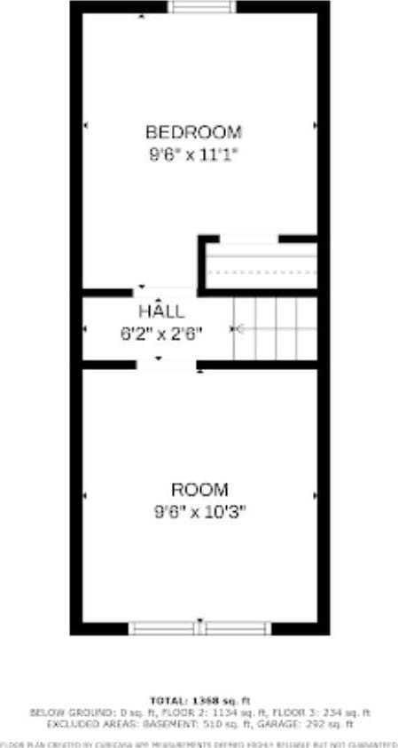 1507 4th St, Lincoln, IL 62656 - floor plan / room layout