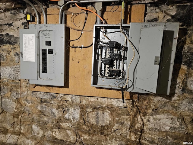 212 Chestnut St, Quincy, IL 62301 - utility room with electric panel