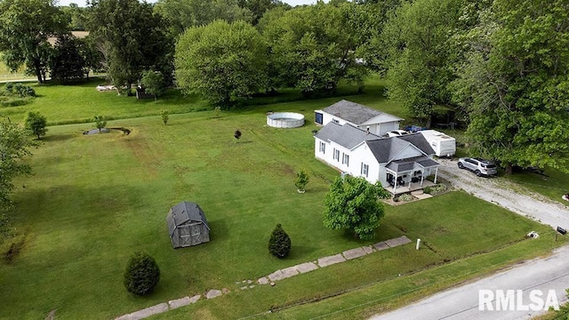 607 E 3rd St, Kinmundy, IL 62854 - view of subject property