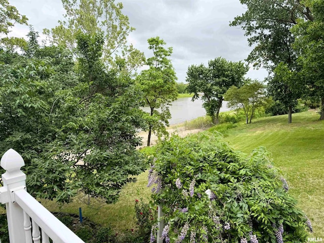 18382 N Quiver Beach Rd, Havana, IL 62644 - view of grassy yard