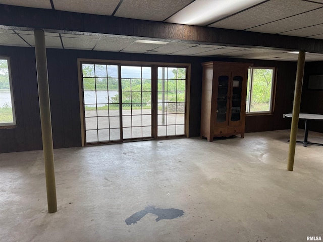 18382 N Quiver Beach Rd, Havana, IL 62644 - misc room with concrete floors