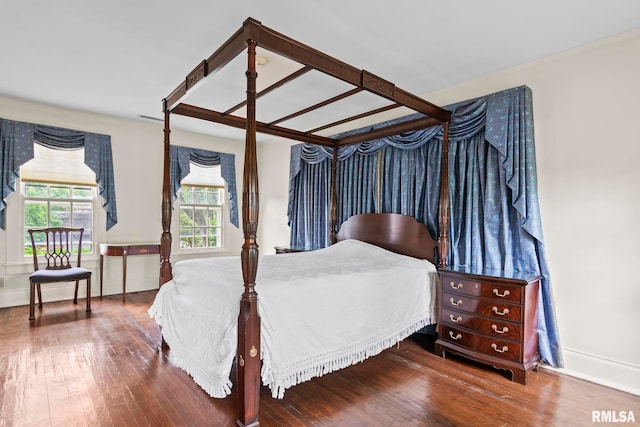 1044 Williams Blvd, Springfield, IL 62704 - bedroom with wood finished floors and baseboards