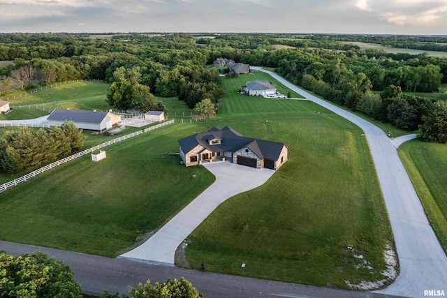 4811 Bitter Ct, Quincy, IL 62305 - view of property location featuring rural landscape