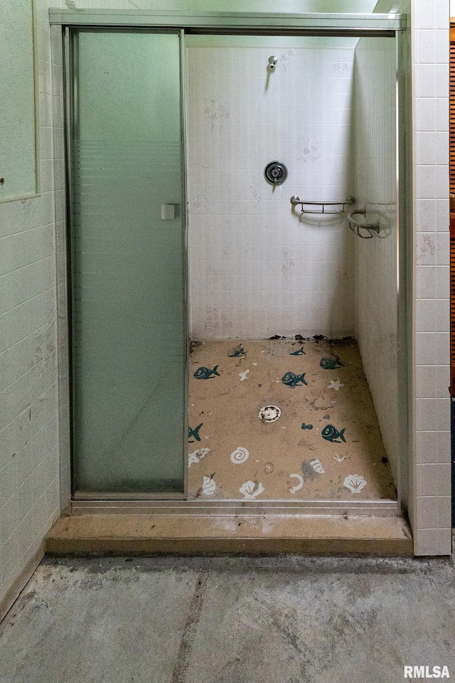 30 Ryder St, Nilwood, IL 62672 - full bath featuring a stall shower