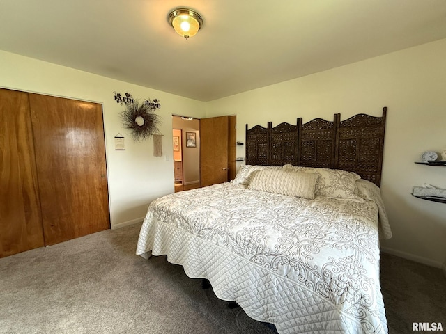 709 W Monmouth St, Abingdon, IL 61410 - bedroom with carpet and baseboards