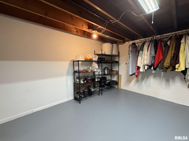 709 W Monmouth St, Abingdon, IL 61410 - view of unfinished basement