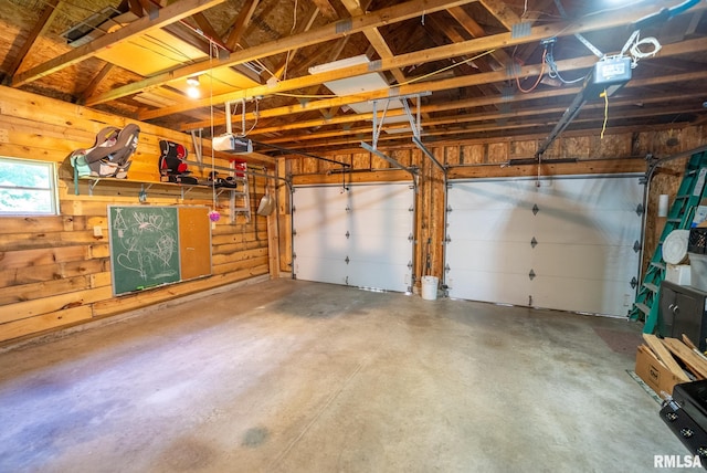 2061 N 425th St, Vandalia, IL 62471 - garage featuring a garage door opener