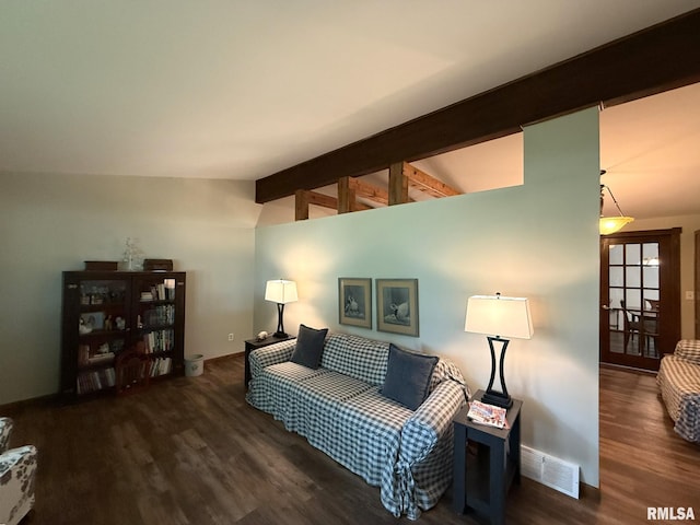 131 E Willard St, Wataga, IL 61488 - living area with wood finished floors and baseboards