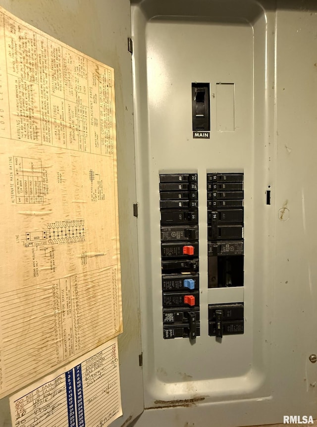 131 E Willard St, Wataga, IL 61488 - utility room featuring electric panel