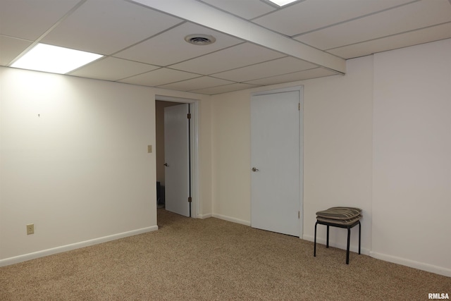 255 S Soangetaha Rd, Galesburg, IL 61401 - finished basement featuring carpet flooring and baseboards