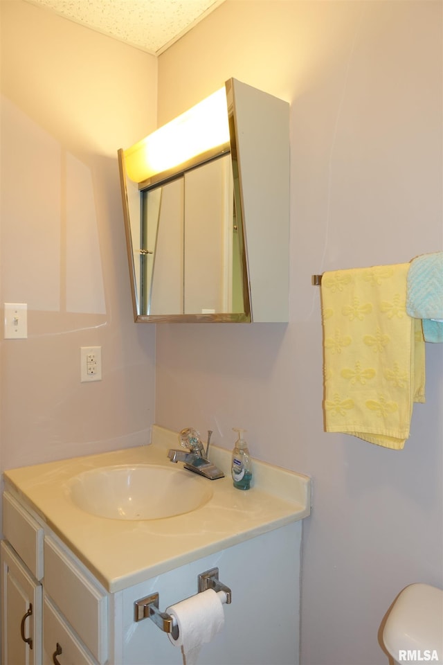 255 S Soangetaha Rd, Galesburg, IL 61401 - bathroom with vanity and toilet