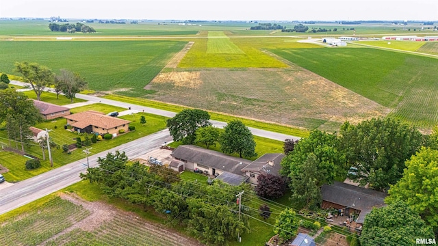 1354 Airport Rd, Lincoln, IL 62656 - overview of rural landscape with large plots for crops
