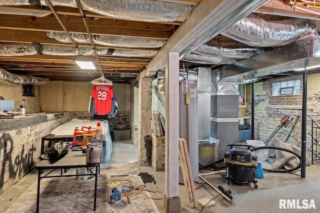 2705 S Walnut St, Springfield, IL 62704 - view of unfinished below grade area
