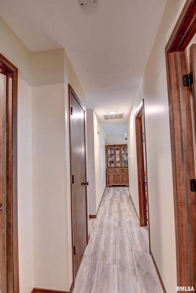 909 E Heights Ave, Taylorville, IL 62568 - corridor featuring light wood-type flooring