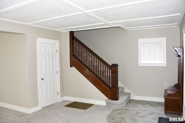 2531 Yale Blvd, Springfield, IL 62703 - stairway featuring baseboards
