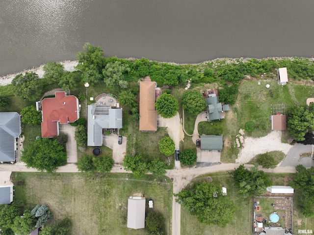 100 Fulton St, Oquawka, IL 61469 - aerial overview of property's location