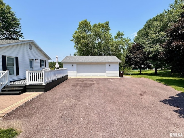 2900 Old State Rd, Alexander, IL 62601 - view of detached garage