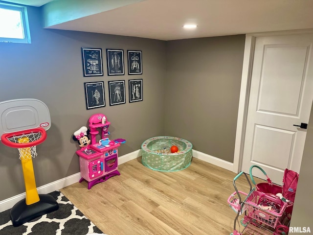 2900 Old State Rd, Alexander, IL 62601 - playroom with wood finished floors and baseboards