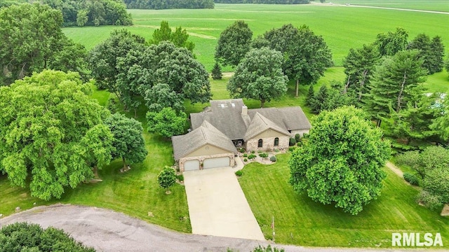 9 Windfall Ln, Cantrall, IL 62625 - view of rural area