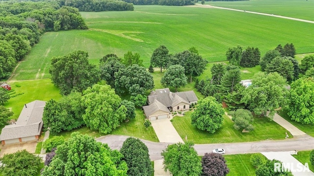 9 Windfall Ln, Cantrall, IL 62625 - aerial view of sparsely populated area