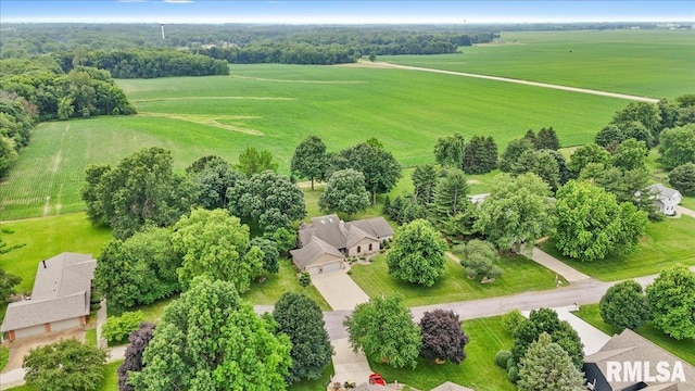 9 Windfall Ln, Cantrall, IL 62625 - aerial view of sparsely populated area