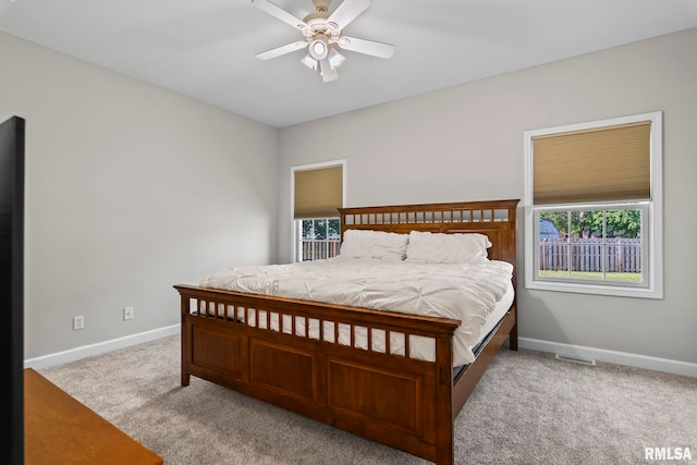 230 Possum Pass Ct, Sherman, IL 62684 - bedroom with carpet flooring and a ceiling fan