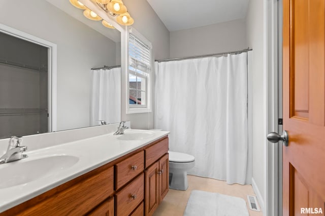 230 Possum Pass Ct, Sherman, IL 62684 - full bath with double vanity and curtained shower
