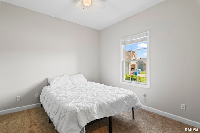 230 Possum Pass Ct, Sherman, IL 62684 - bedroom featuring carpet and ceiling fan
