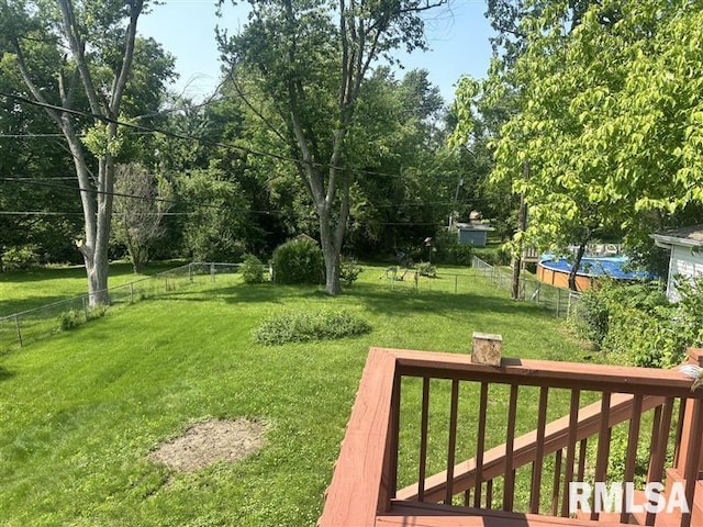31 Glenwood Ln, Chatham, IL 62629 - view of fenced backyard