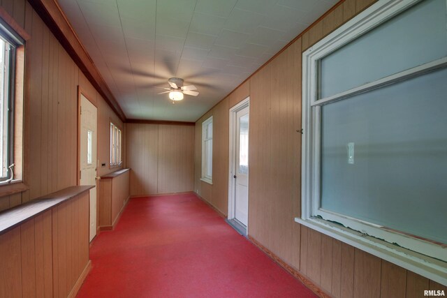 2204 Spring St, Quincy, IL 62301 - view of unfurnished sunroom