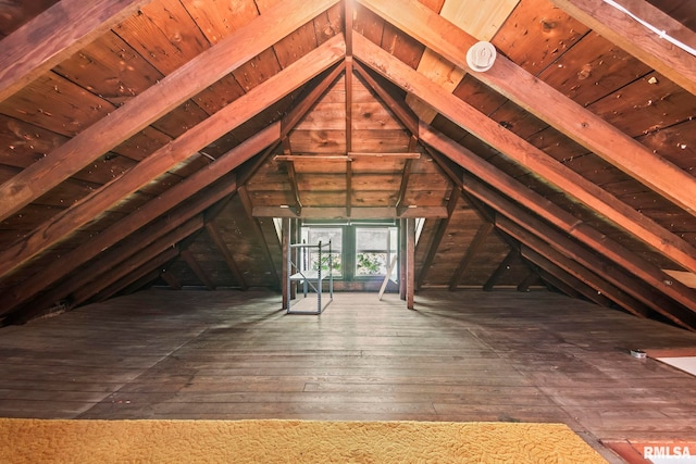 1537 N 4th St, Springfield, IL 62702 - view of unfinished attic