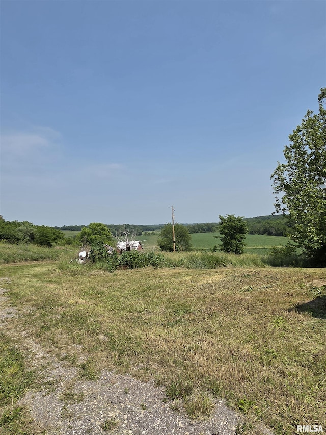 1355 Old Wagon Rd, Knoxville, IL 61448 - view of yard featuring a view of rural / pastoral area
