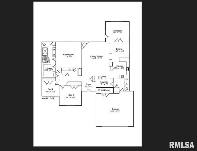 5313 Jaeger Dr, Springfield, IL 62711 - view of property floor plan