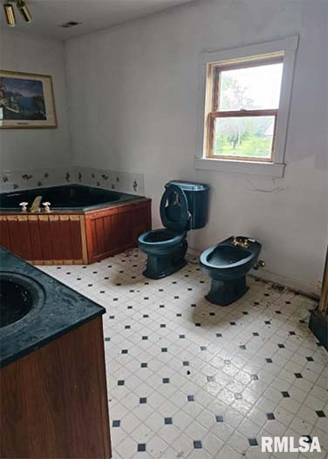 113 S Franklin St, Camp Point, IL 62320 - bathroom with a sink and a bath