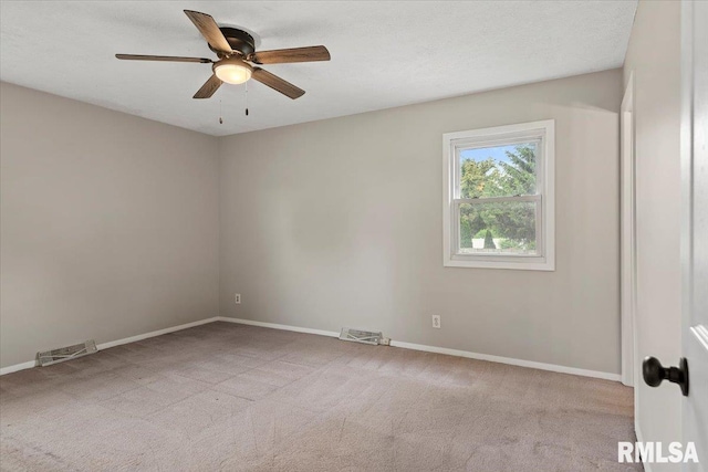 27 Twilight Ln, Springfield, IL 62712 - spare room with carpet floors and a ceiling fan