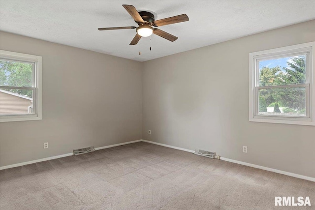 27 Twilight Ln, Springfield, IL 62712 - carpeted spare room featuring baseboards and a ceiling fan
