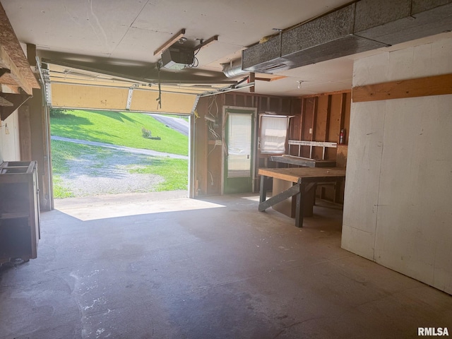220 E Adams St, Petersburg, IL 62675 - garage with a garage door opener