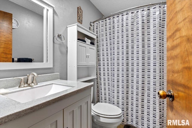 838 Hackberry Rd, Chatham, IL 62629 - bathroom with vanity and a shower with shower curtain