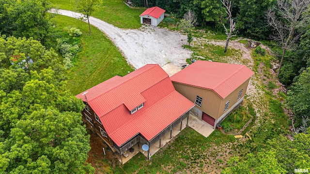 5190 Park Rd, Clinton, IL 61727 - view from above of property
