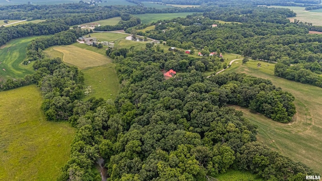 5190 Park Rd, Clinton, IL 61727 - overview of rural landscape