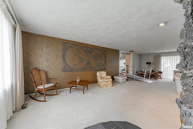 9320 Dawson Ln, Riverton, IL 62561 - sitting room with carpet